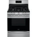  Frigidaire Gallery 30-inch Freestanding Gas Range with Even Baking Technology GCRG3060AF IMAGE 1