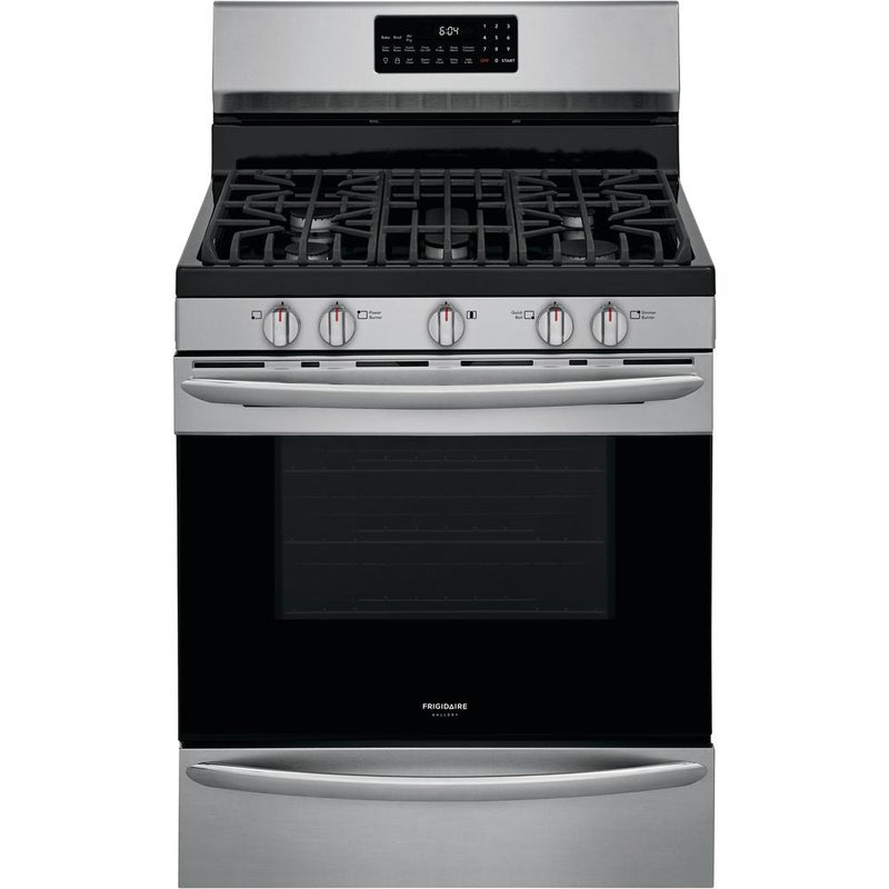 Frigidaire Gallery 30-inch Freestanding Gas Range with Even Baking Technology GCRG3060AF IMAGE 1