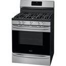  Frigidaire Gallery 30-inch Freestanding Gas Range with Even Baking Technology GCRG3060AF IMAGE 2