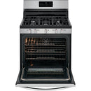  Frigidaire Gallery 30-inch Freestanding Gas Range with Even Baking Technology GCRG3060AF IMAGE 4
