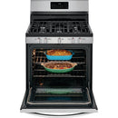  Frigidaire Gallery 30-inch Freestanding Gas Range with Even Baking Technology GCRG3060AF IMAGE 5