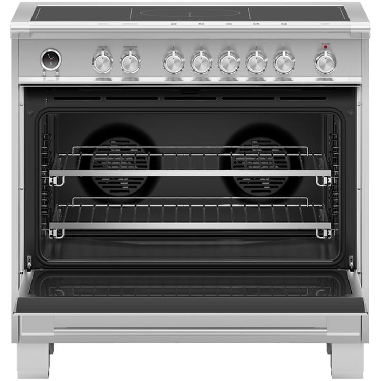 Fisher & Paykel 36-inch Freestanding Electric Range with Induction Technology OR36SCI6X1 IMAGE 2