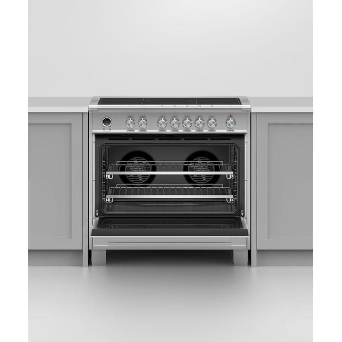 Fisher & Paykel 36-inch Freestanding Electric Range with Induction Technology OR36SCI6X1 IMAGE 6