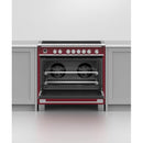 Fisher & Paykel 36-inch Freestanding Electric Range with Induction Technology OR36SCI6R1 IMAGE 6