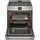  Frigidaire Professional 30-inch Freestanding Gas Range with Air Fry Technology PCFG3078AF IMAGE 2
