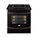  Frigidaire Gallery 30-inch Slide-In Dual-Fuel Range CGDS3065KB IMAGE 1