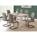  Monarch I 1088 Dining Table - Taupe Reclaimed Wood-Look IMAGE 7
