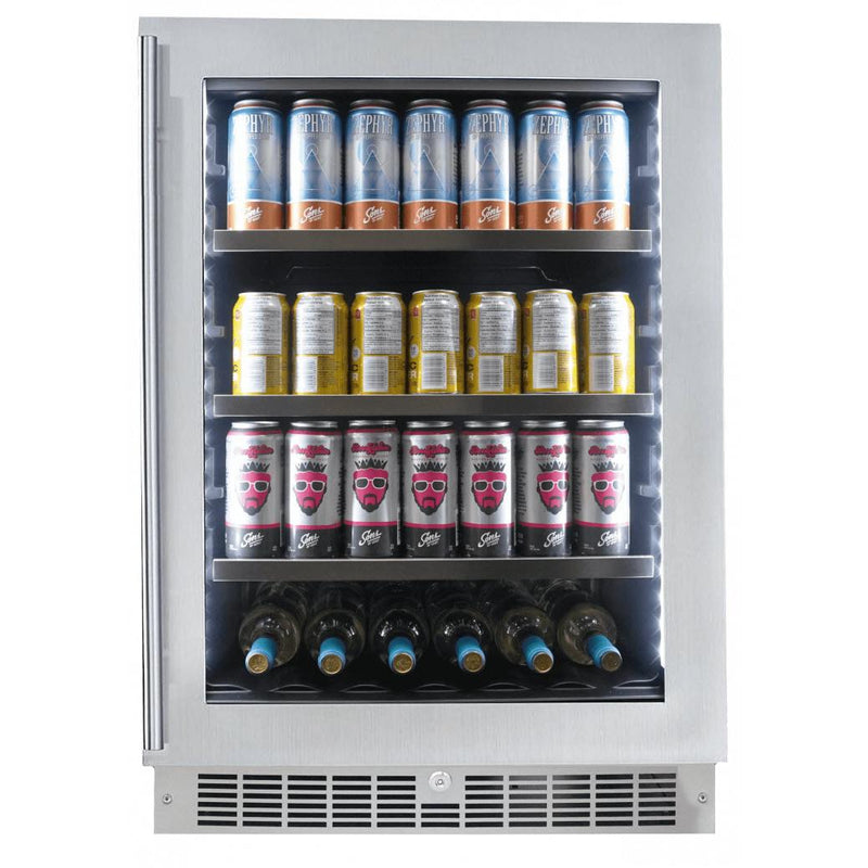  Silhouette Pro Series 5.6 cu. ft. Freestanding Combination Beverage Center SPRBC056D1SS IMAGE 2