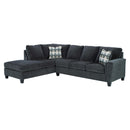  Signature Design by Ashley Abinger 83905S1 2 pc Sectional with Chaise IMAGE 1