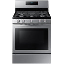  Samsung 30-inch Freestanding Gas Range with Convection Technology NX58T5601SS/AA IMAGE 1