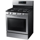  Samsung 30-inch Freestanding Gas Range with Convection Technology NX58T5601SS/AA IMAGE 4