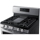  Samsung 30-inch Freestanding Gas Range with Convection Technology NX58T5601SS/AA IMAGE 9