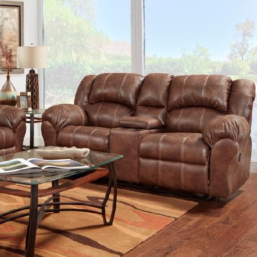 Affordable Furniture Mfg Reclining Fabric Loveseat 1020 Reclining Loveseat - Telluride Cafe IMAGE 1