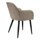  Monarch I 1194 Dining Chair - Taupe/Black IMAGE 3