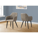  Monarch I 1194 Dining Chair - Taupe/Black IMAGE 9