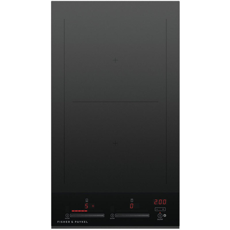 Fisher & Paykel 12-inch Built-in Electric Induction Cooktop with 2 Cooking Zones CI122DTB4 IMAGE 1