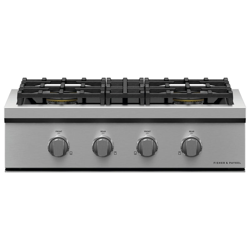 Fisher & Paykel 30-inch Built-in Gas Rangetop with 4 Burners CPV3-304-N IMAGE 1