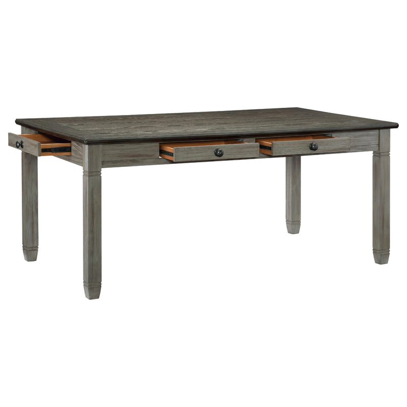 Mazin Furniture Granby Dining Table 5627GY-72 IMAGE 5