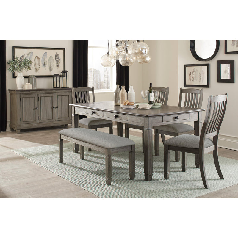 Mazin Furniture Granby Dining Table 5627GY-72 IMAGE 6