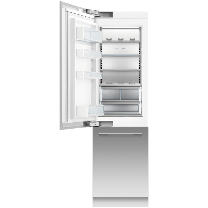 Fisher & Paykel 24-inch, 12.1 cu. ft. Built-in Bottom Freezer Refrigerator with ActiveSmart™ RS2484WLUK1 IMAGE 4