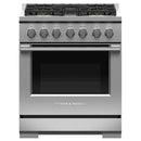 Fisher & Paykel 30-inch Freestanding Gas Range with Dual Flow Burners™ RGV3-305-L IMAGE 1