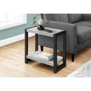  Monarch I 2082 Accent Table - Grey/Black IMAGE 8