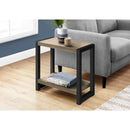  Monarch I 2083 Accent Table - Dark Taupe/Black IMAGE 8