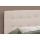  Monarch I 6004F Full Headboard - Beige Linen IMAGE 3