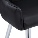  Monarch I 1185 Dining Chair - Black/Chrome IMAGE 7