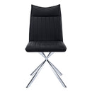  Monarch I 1213 Dining Chair - Black/Chrome IMAGE 2
