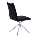  Monarch I 1213 Dining Chair - Black/Chrome IMAGE 3