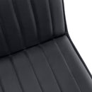  Monarch I 1213 Dining Chair - Black/Chrome IMAGE 8