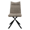  Monarch I 1216 Dining Chair - Taupe/Black IMAGE 2