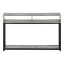  Monarch I 3572 Hall Table - Grey/Black IMAGE 2