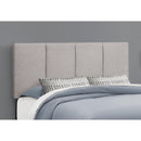  Monarch I 6025Q Queen Bed - Grey Linen IMAGE 3