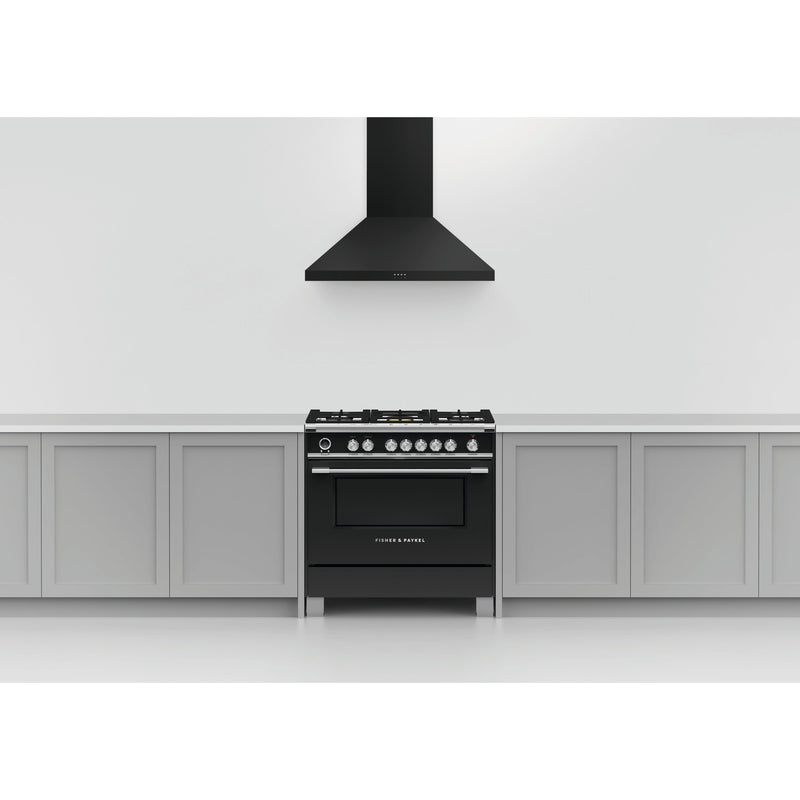 Fisher & Paykel 36-inch Wall Mount Range Hood with LED Lighting HC36PCB1 IMAGE 10