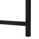  Monarch I 7392 58" Computer Desk - Grey Stone-Look/Black IMAGE 7