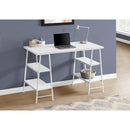  Monarch I 7521 Computer Desk - White/White IMAGE 2