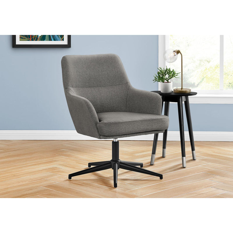 Monarch Swivel Fabric Accent Chair I 8335 IMAGE 2