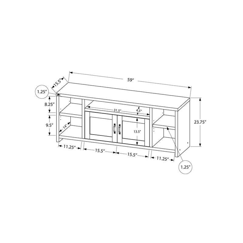 Monarch Flat Panel TV Stand I 2743 IMAGE 5