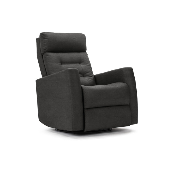 Monarch Louis Power Swivel Glider Fabric Recliner 8451113 IMAGE 1