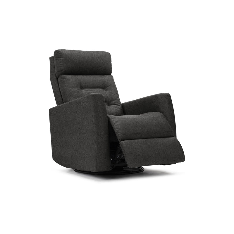 Monarch Louis Power Swivel Glider Fabric Recliner 8451113 IMAGE 2