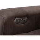 Monarch Louis Power Swivel Glider Fabric Recliner 8451113 IMAGE 6