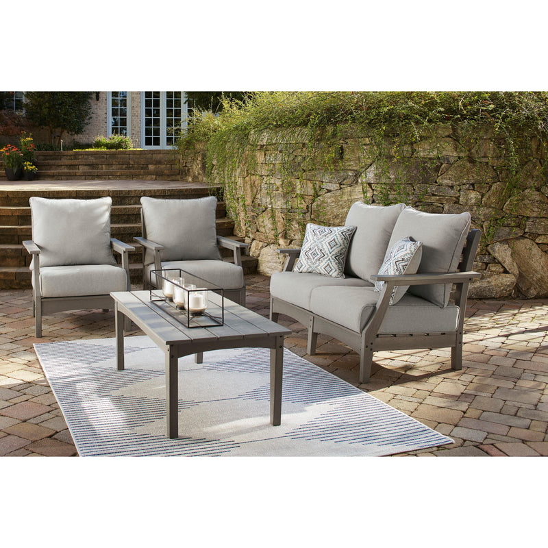 Signature Design by Ashley Visola P802-835 Loveseat with Cushion IMAGE 6