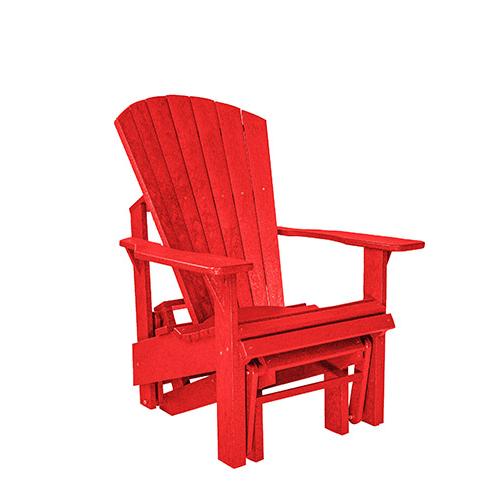 C.R. Plastic Products Génération G01-01 Planeur Simple - Rouge