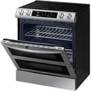  Samsung 30-inch Slide-in Electric Induction Range with WI-FI Connect NE63T8951SS/AC IMAGE 5