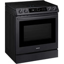  Samsung 30-inch Slide-in Electric Induction Range with WI-FI Connect NE63T8911SG/AC IMAGE 3