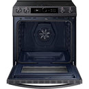  Samsung 30-inch Slide-in Electric Induction Range with WI-FI Connect NE63T8911SG/AC IMAGE 5