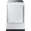  Samsung 7.4 cu.ft. Electric Dryer with Smart Care DVE50T5205W/AC IMAGE 1