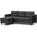  Monarch 8684005 2 pc Sectional - Dark Grey IMAGE 5